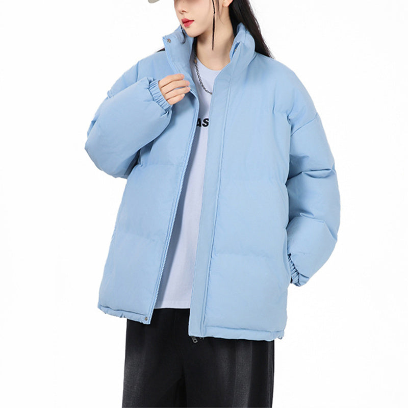 WW | Unisex Oversize Winter Jacket with Stand-Up Collar