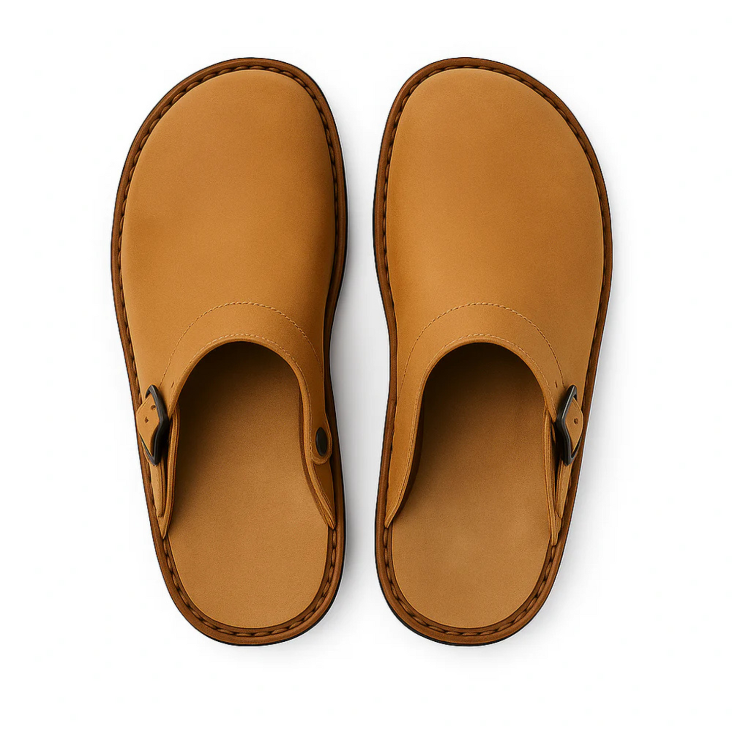Dano Elegant Slip-On Shoes - Mustard