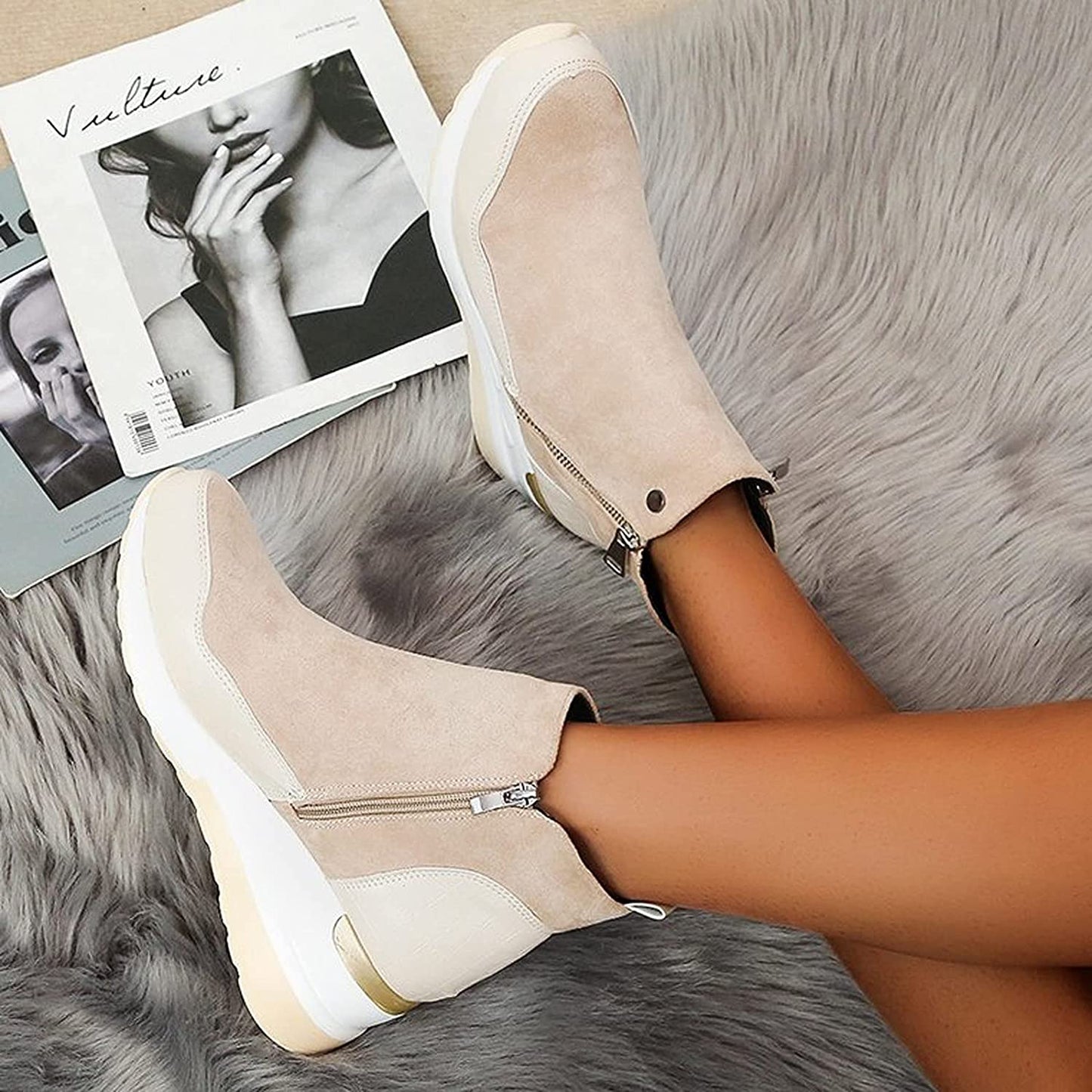 WW | Damen Orthopädische Knöchelstiefel