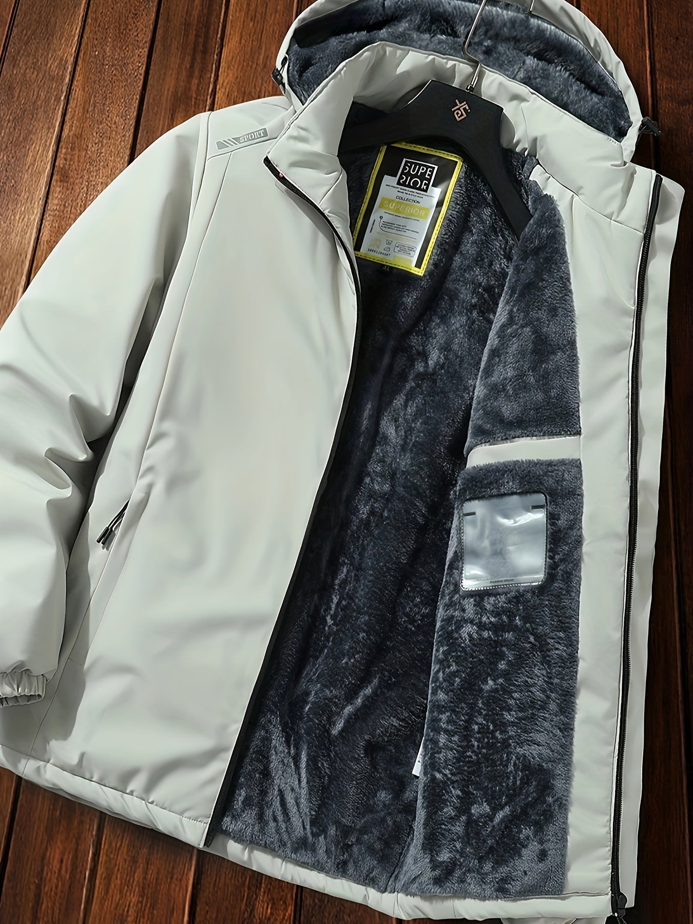 WW | Casual Hooded Long Winter Jacket for Men - Ideal for Winter