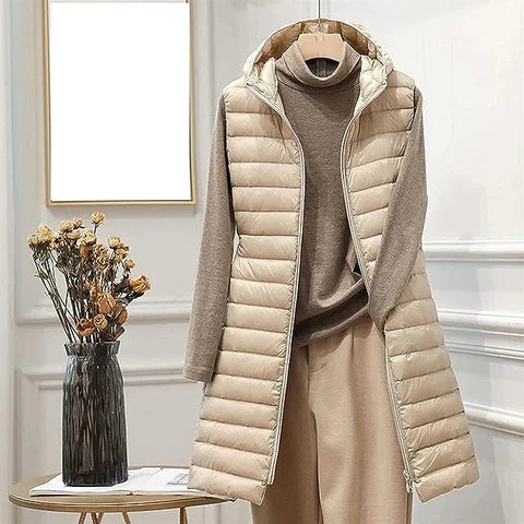 WW | Lange ärmellose Jacke