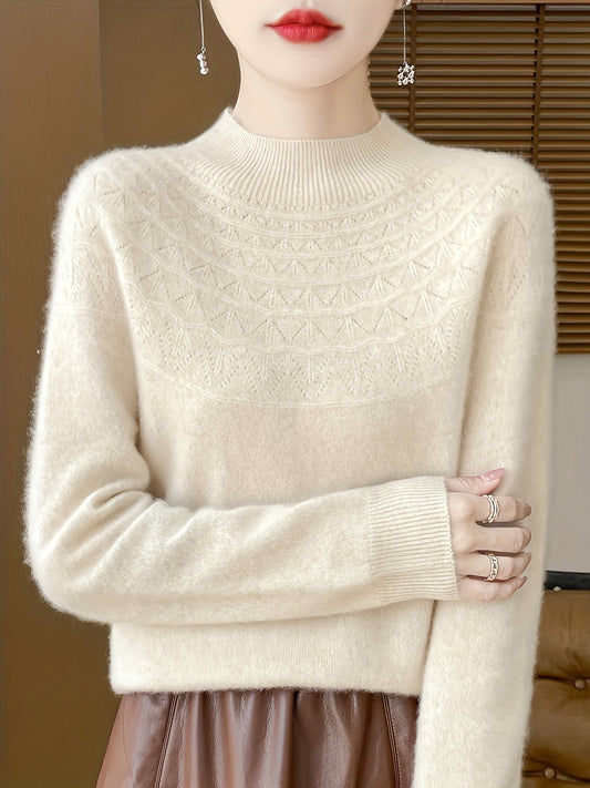 WW | Wollstrickpullover Pullover Damen - Für den Alltag