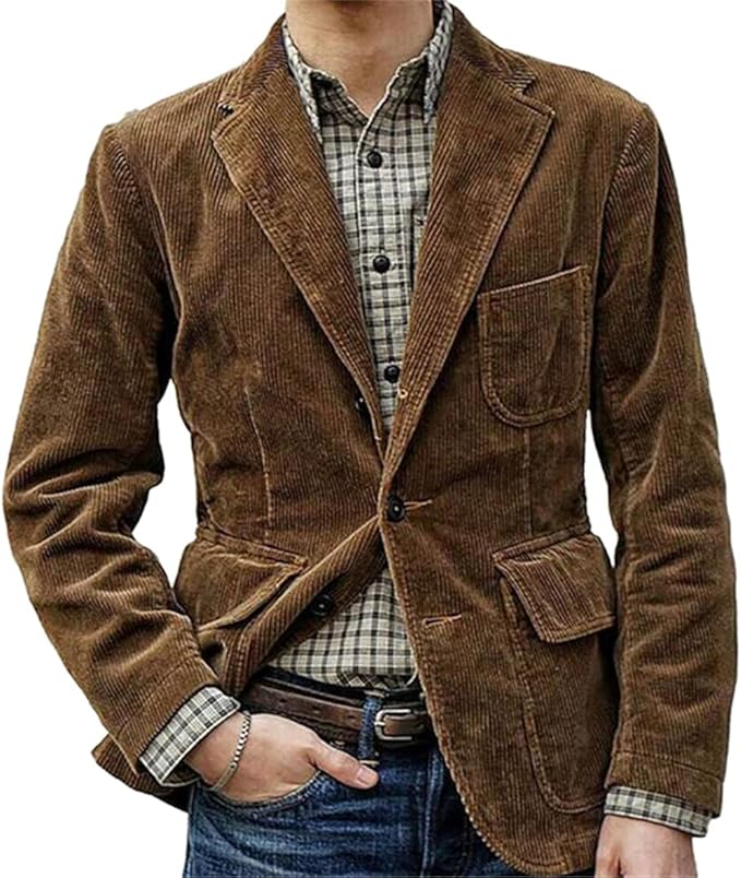 WW | Cord Comfortable Short Coat