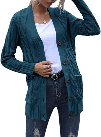 WW | Warme Strickjacke Aus Wolle