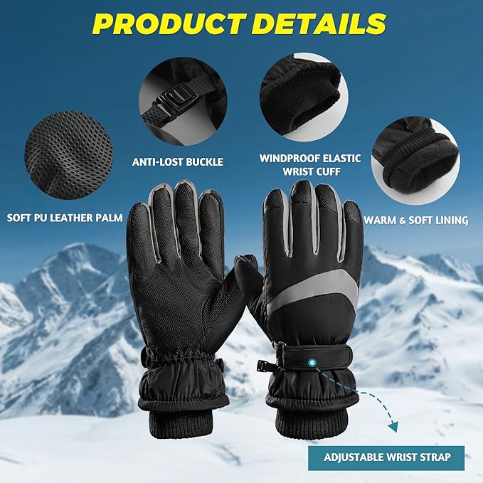 WW | Thermische Fleece Touchscreen-Handschuhe