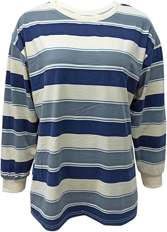 WW | Vintage Long-Sleeved Striped Sweater