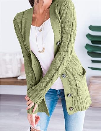 WW | Strickjacke Elegant & Bequem Weiche Gestrickte Textur Vielseitiger Look