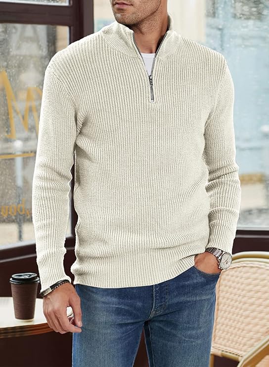 WW | Stylish Zipper Sweater for Men (Italian Design)