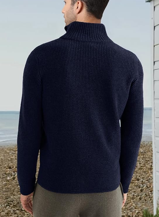 WW | Stylish Zipper Sweater for Men (Italian Design)