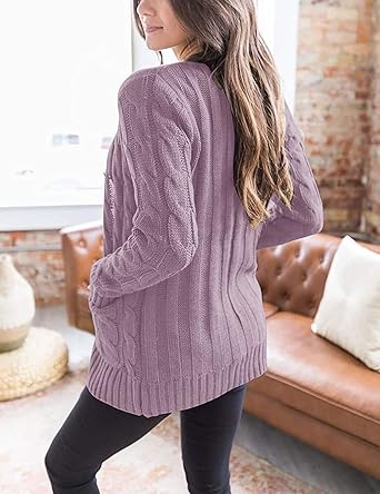 WW | Weiche Strickjacke Für Jeden Tag Für Freizeit