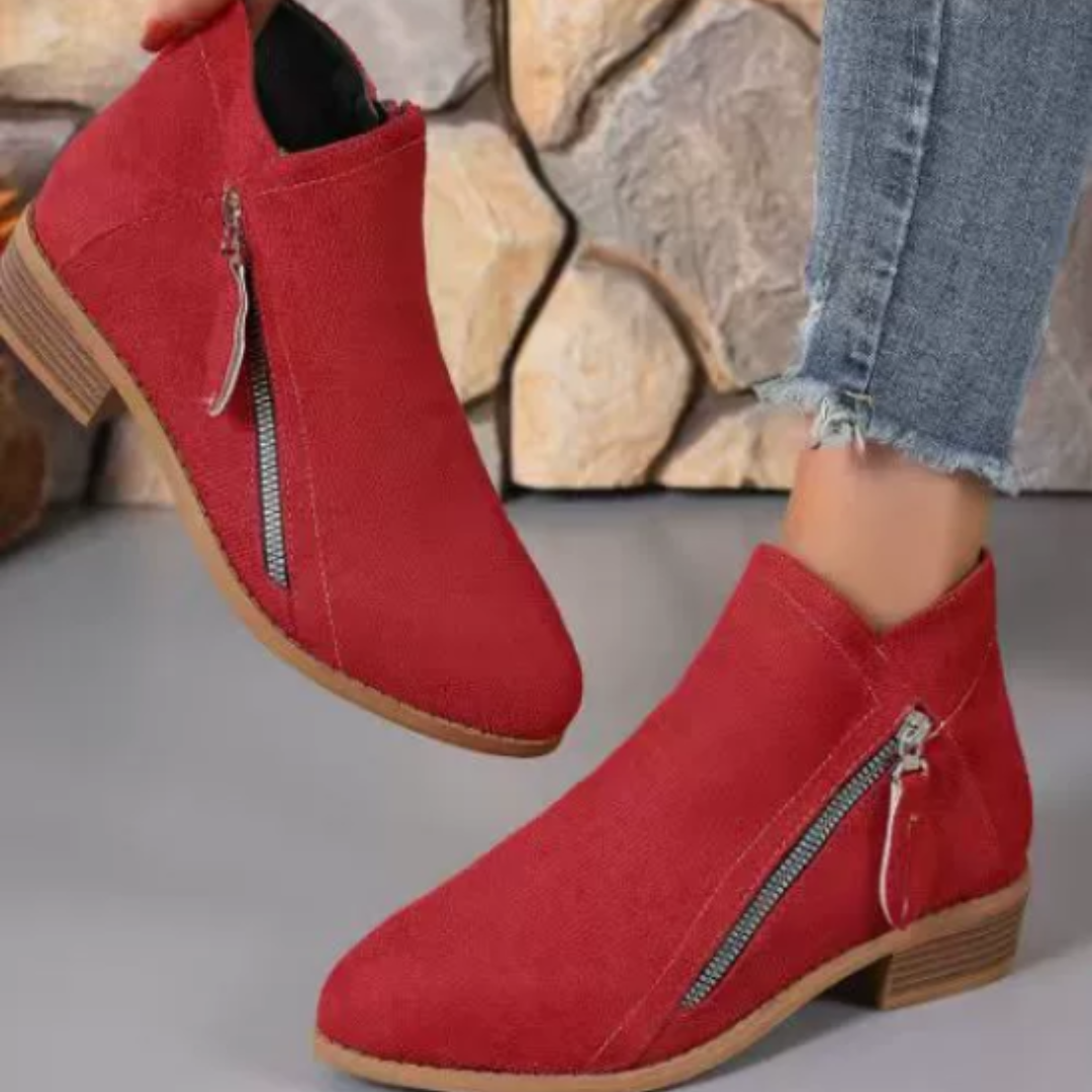 WW | Schicke Leder-Stiefeletten für den Alltagstil