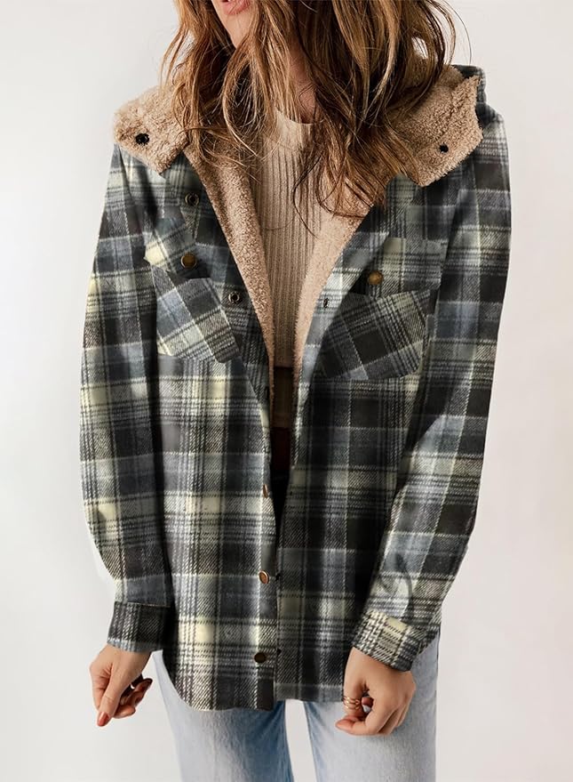 WW | Plaid Lined Shirt Jacket
