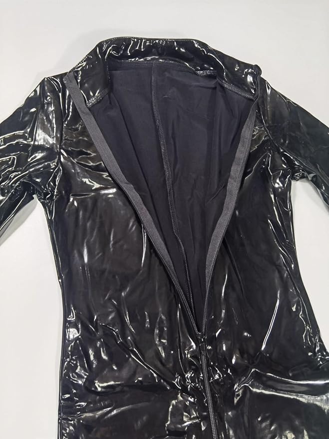 WW | Frau Vinyl Schwarz Glänzend Ultra Glamour