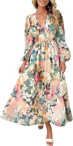WW | Elegant Floral Maxi for Women