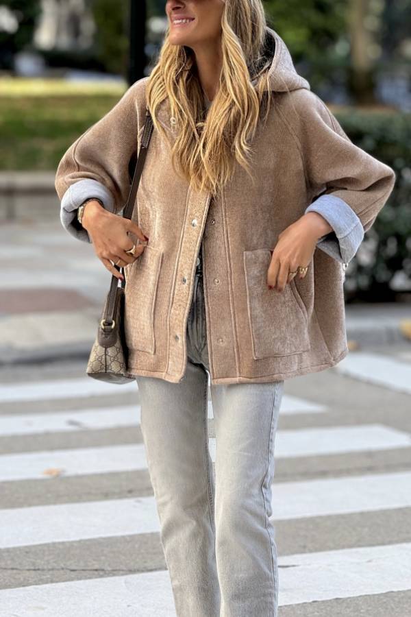 WW | Neopren Braun Gummi Jacke
