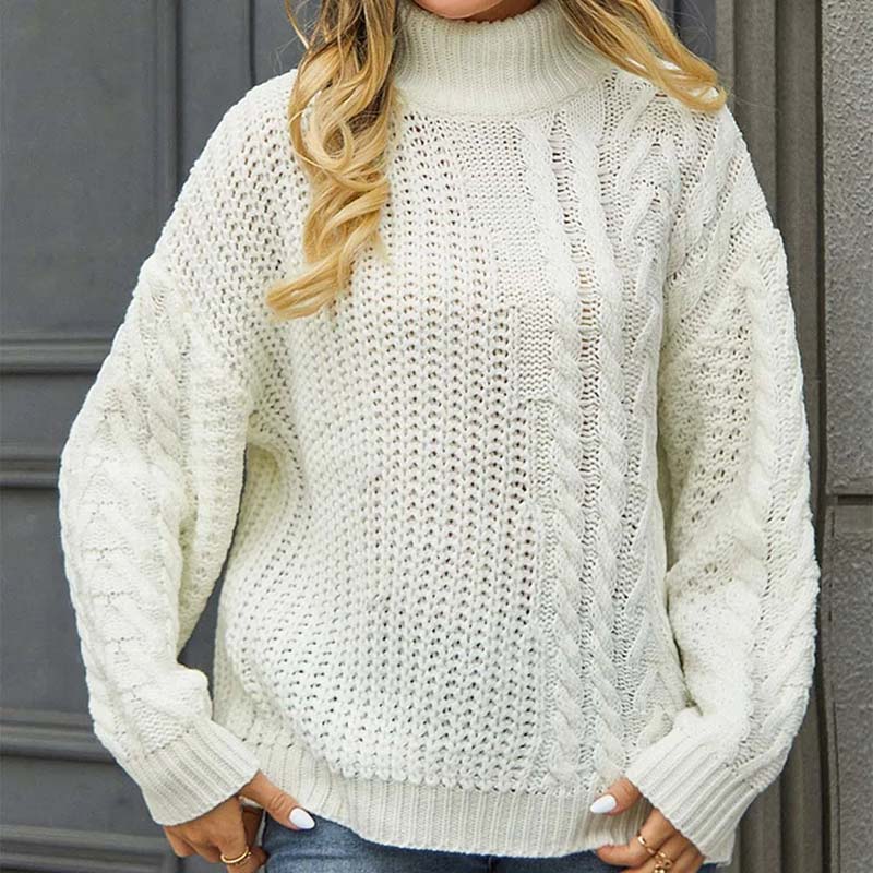 WW | Twisted Knit Sweater with a Stylish Look
