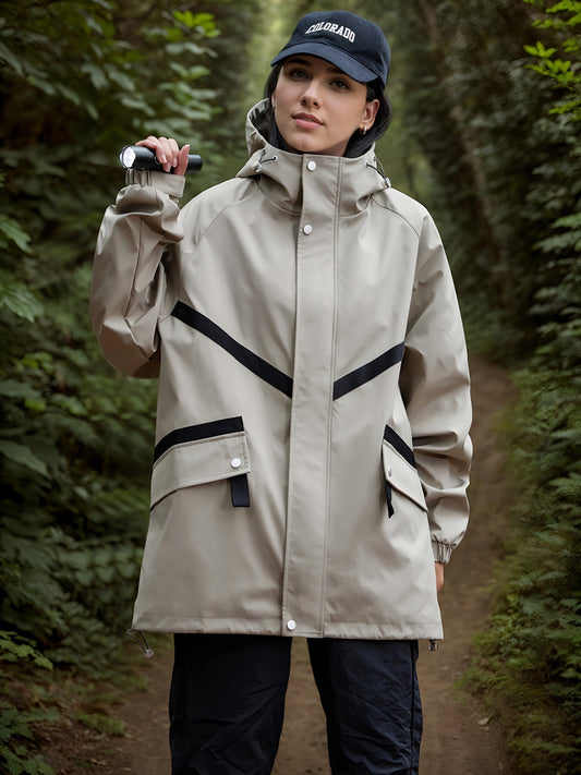 WW | Lightweight Waterproof Hooded Jacket