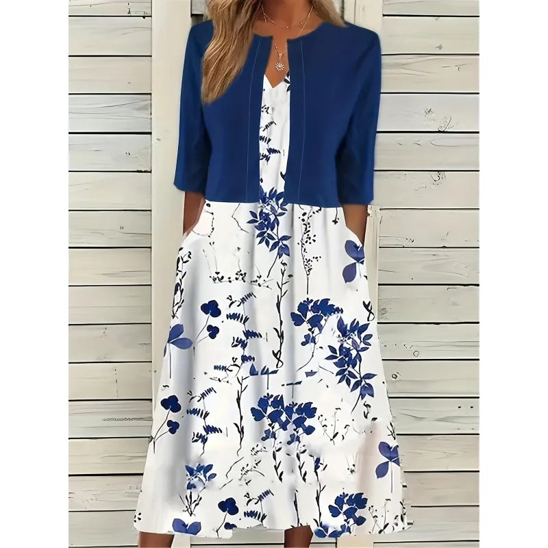 Colette | Elegant Two-Piece Floral Set