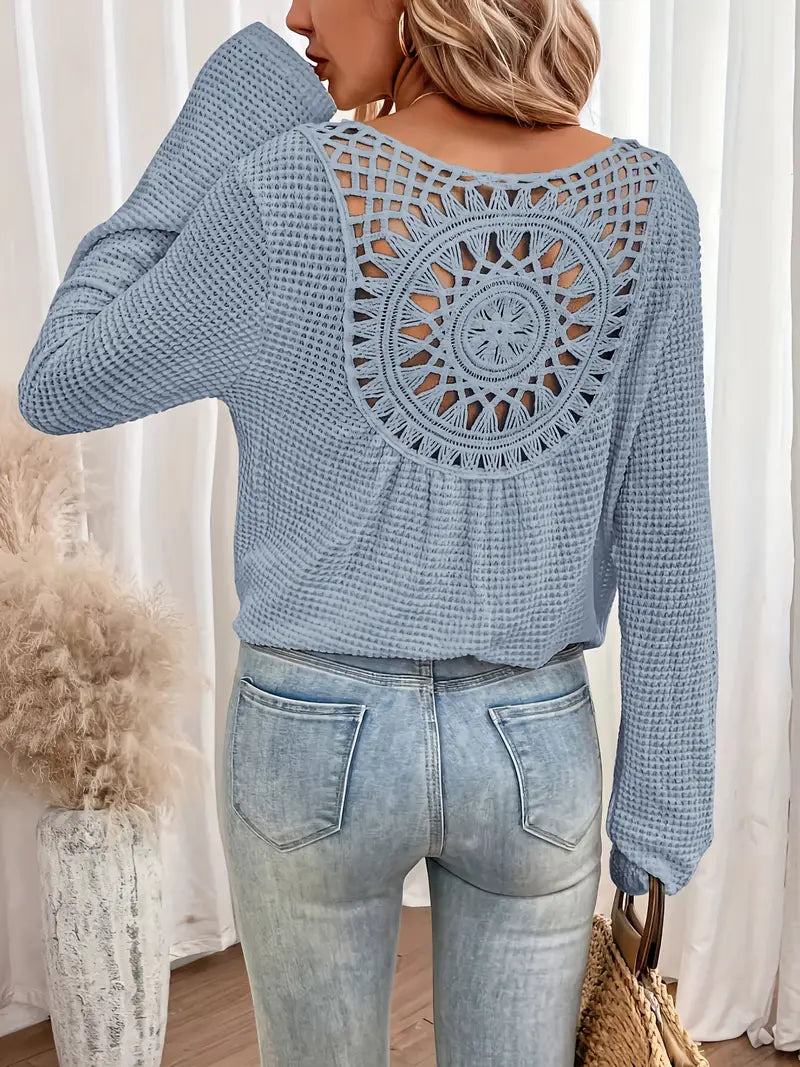 WW | Elegant V-Neck Pullover with Timeless Design