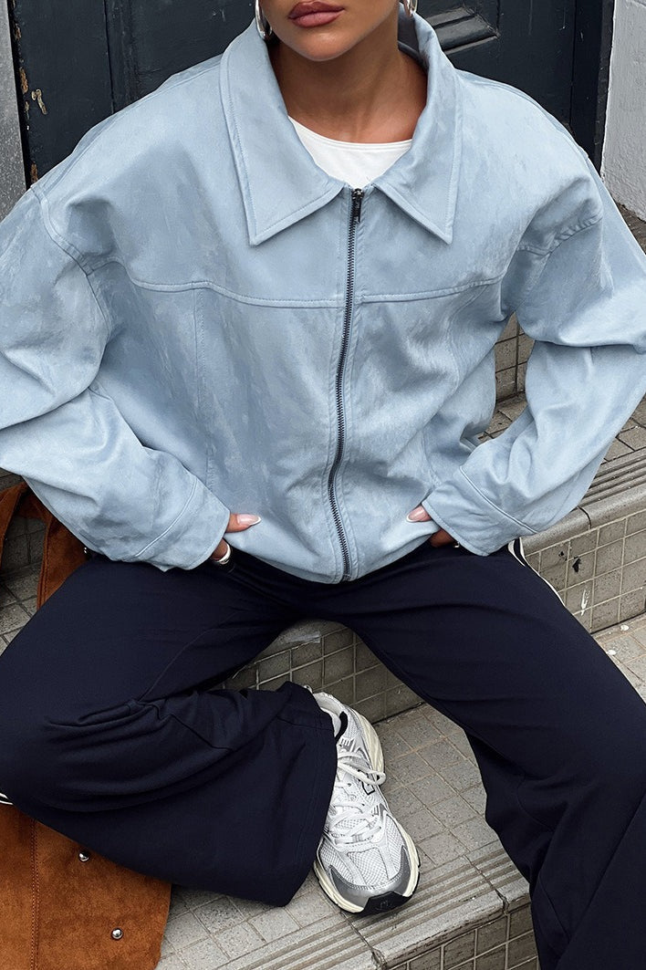 WW | Blue Suede Jacket