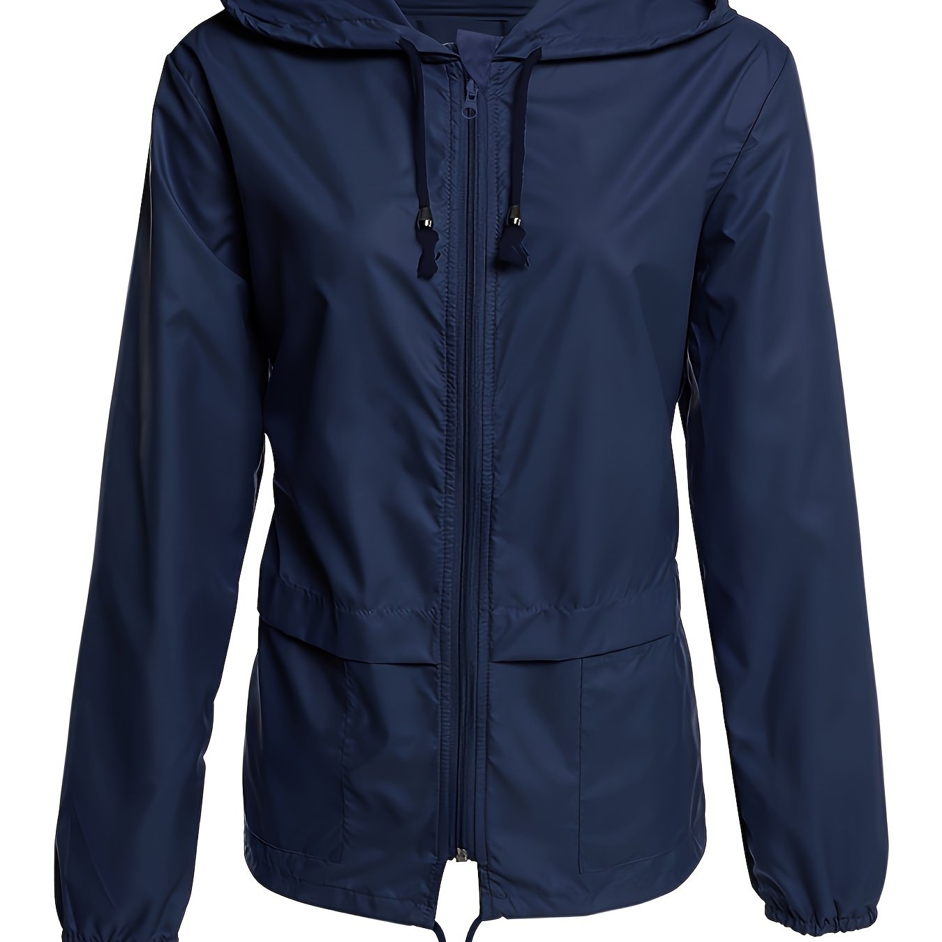 WW | Solid Long-Sleeve Windbreaker