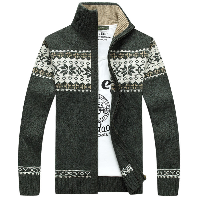 WW | Stylische Strickjacke mit Reißverschluss für Männer