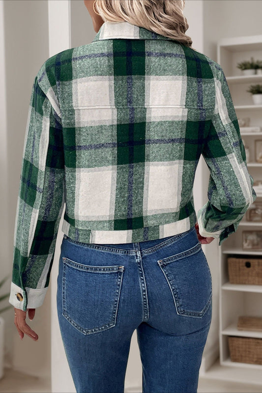 WW | Karierter Wolljacke