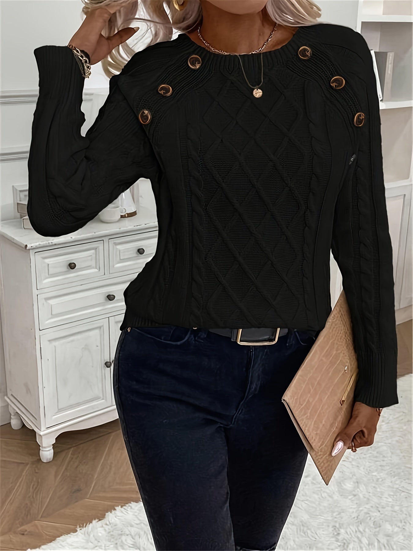 WW | Cable Knit Sweater for Women