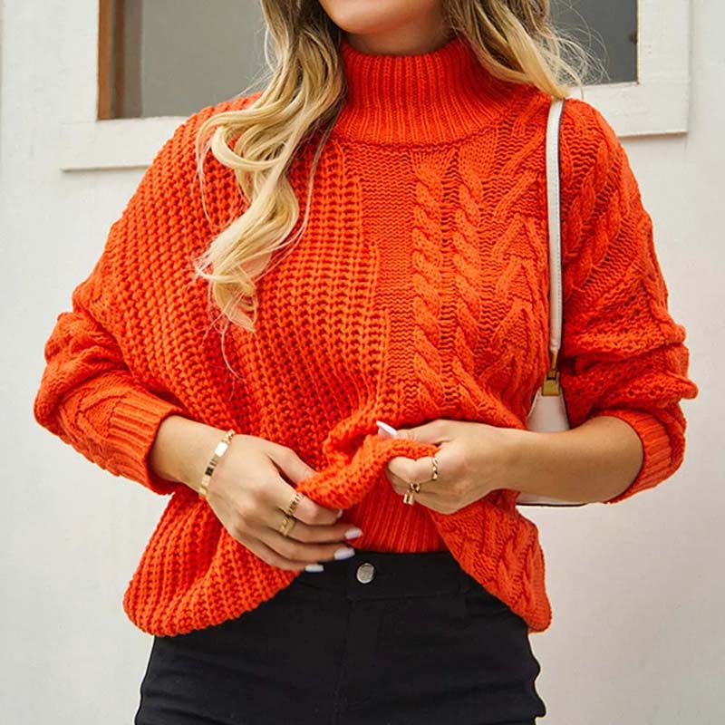 WW | Twisted Knit Sweater with a Stylish Look