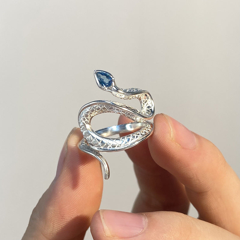 WW | Adjustable Zirconia Snake Ring
