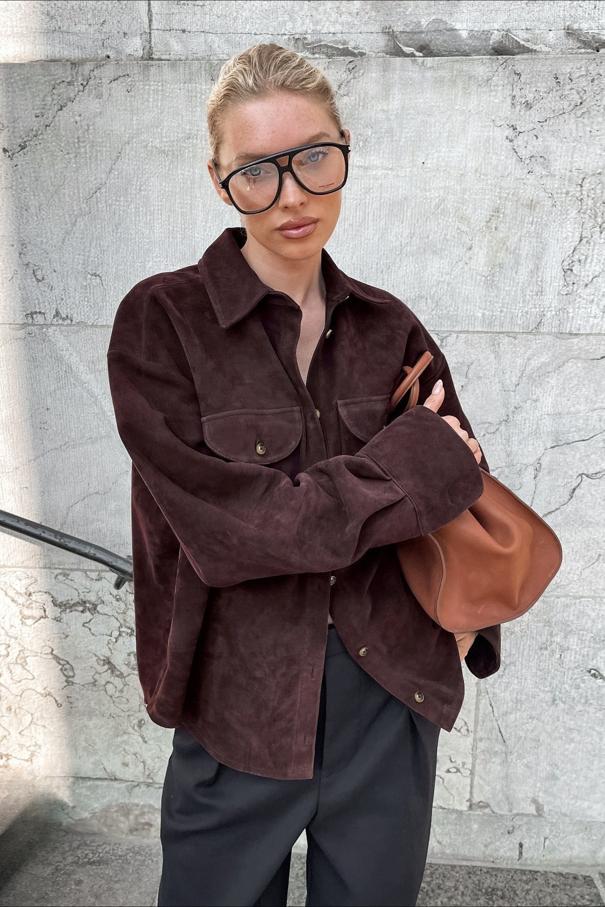 WW | Locker Passform Wildlederjacke