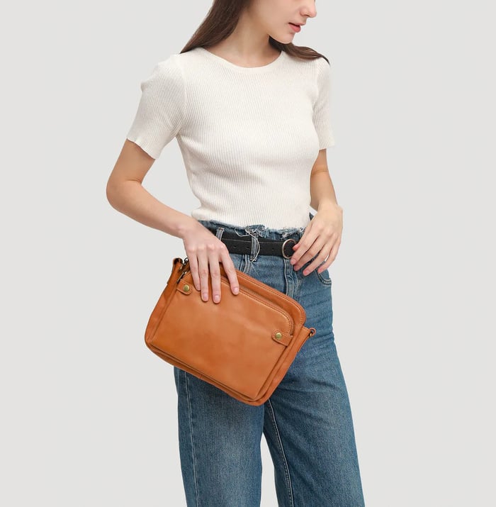 WW | Handmade Vegan Leather Shoulder Bag