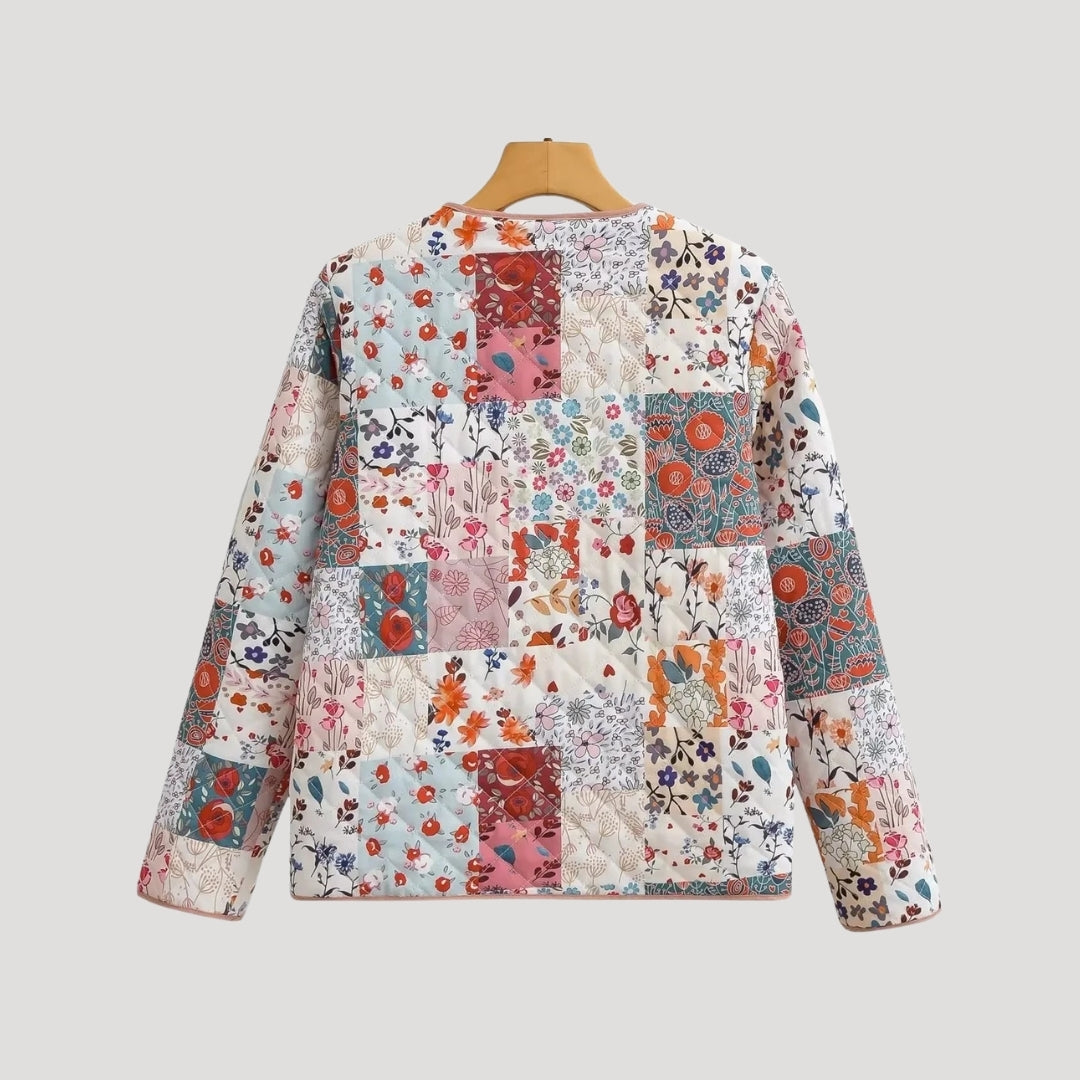 WW | Women's Lightweight Summer Quilted Jacket – Printed Boho Style