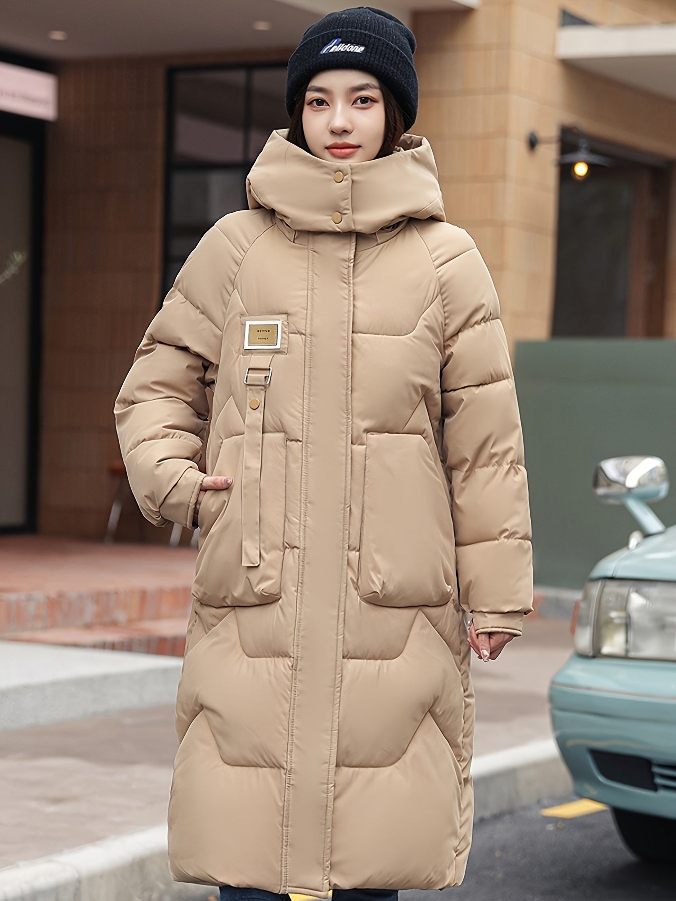 WW | Warm Fleece Parka Winter Jacket with Hood for Women - Perfect for Winter Activities