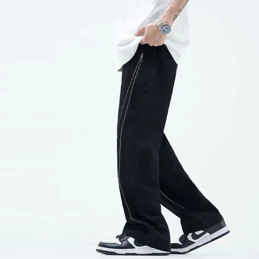 WW | Leisure trousers with long zips