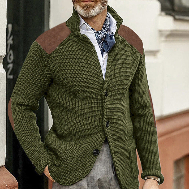 WW | Strickjacke mit Stehkragen