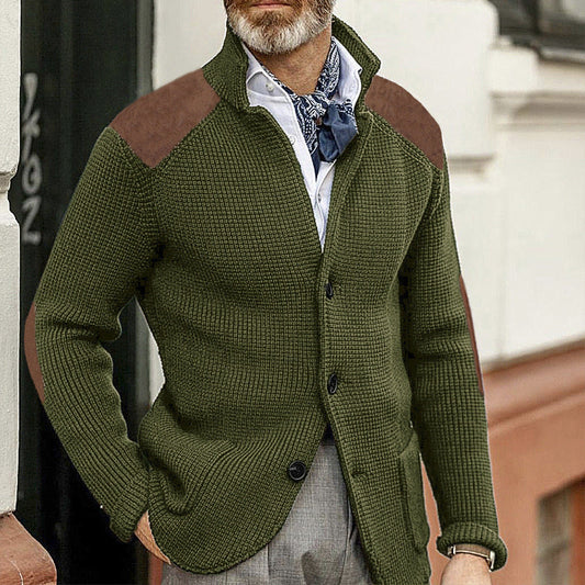 WW | Strickjacke mit Stehkragen