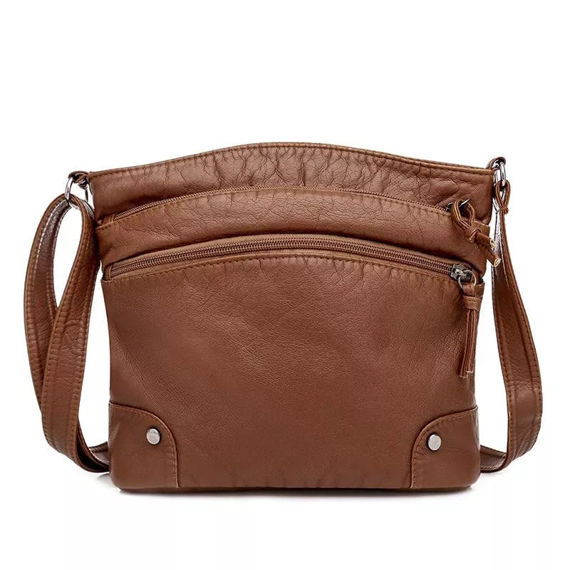 WW | Leather Shoulder Bag