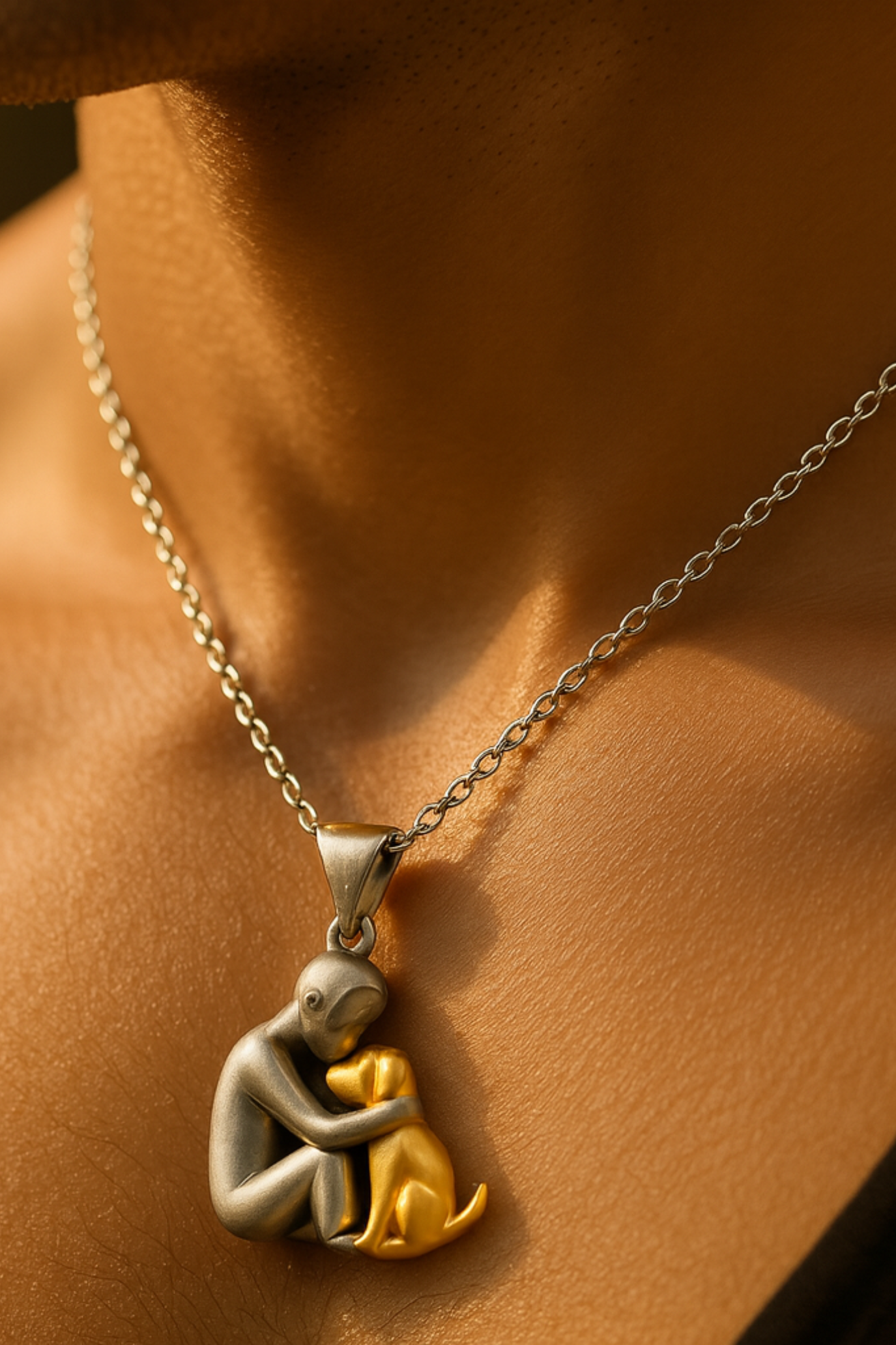 Xian | Hug Pendant Necklace