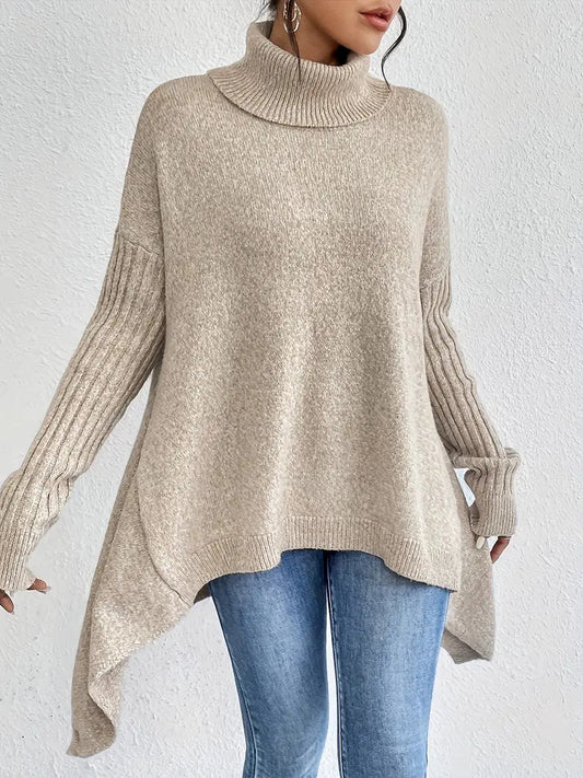WW | Cozy long turtleneck sweater for everyday comfort