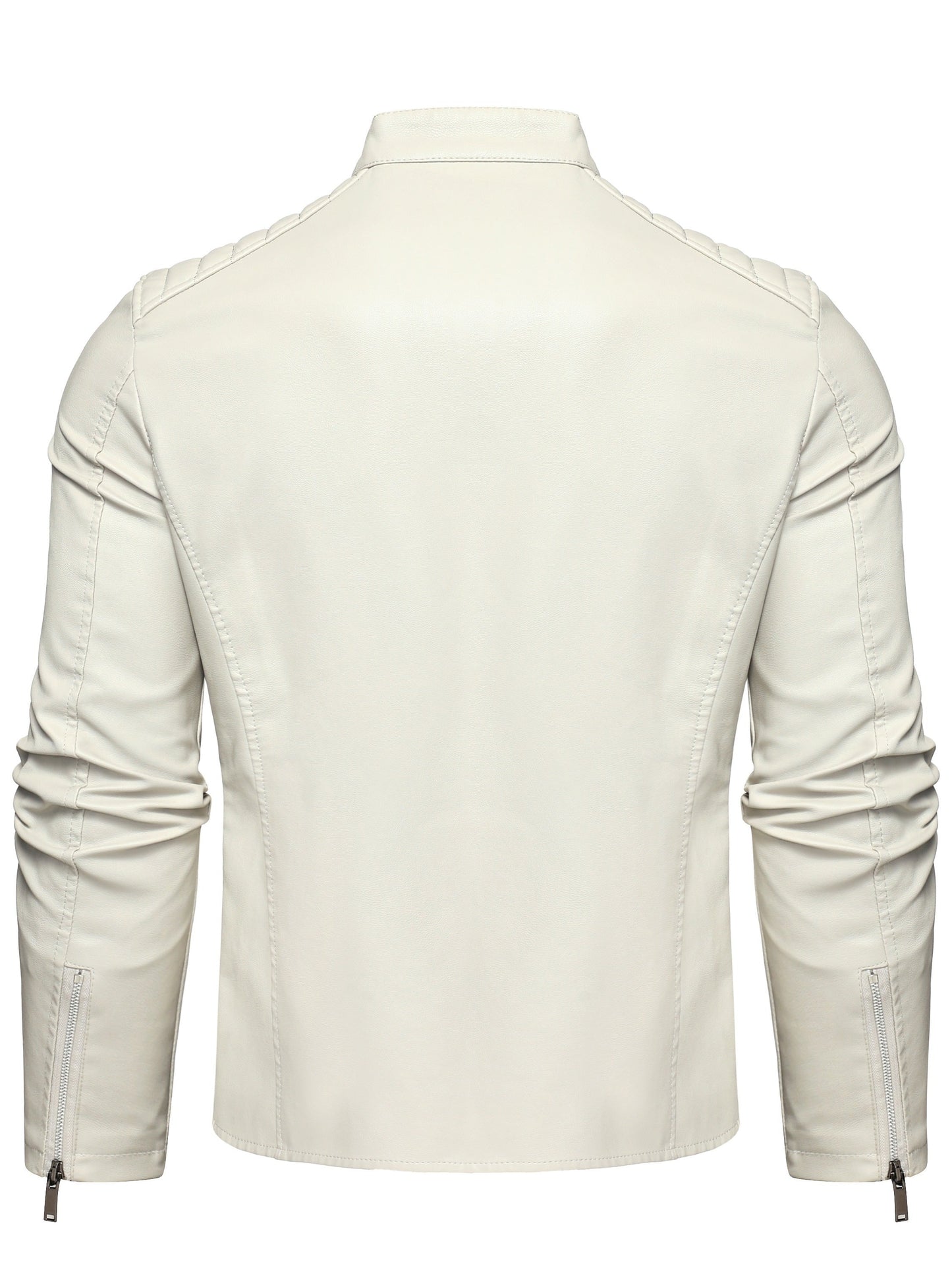 WW | Stylische Lederjacke mit Reißverschluss