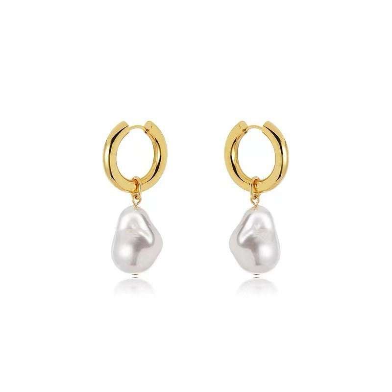 WW | Baroque Pearl Earrings