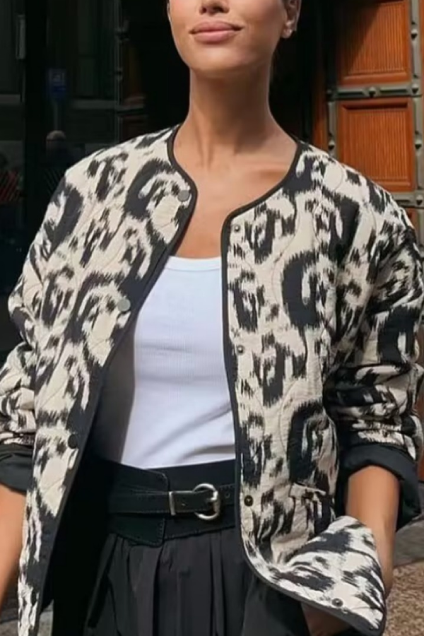 WW | Tierdruck Baumwolljacke