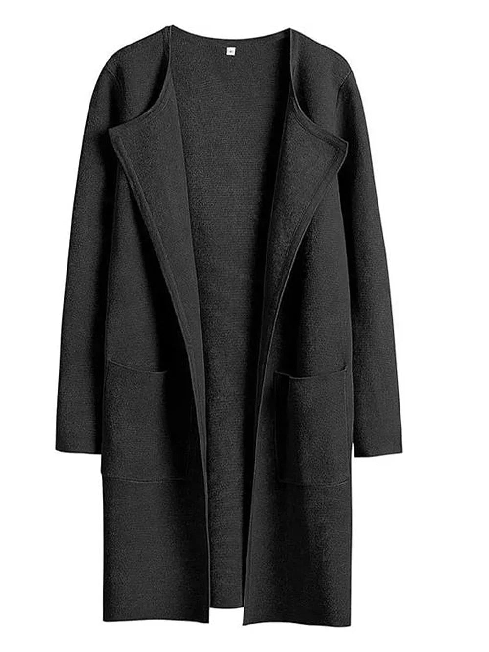 WW | Coat - Loose Fit - Knee-length - Wide Lapels - Minimalist Design