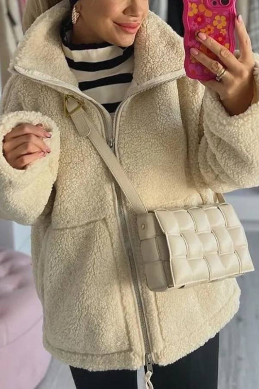 WW | Full-Zip Teddy-Jacke