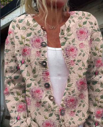 WW | 3D Digitally Printed Cardigan for Women