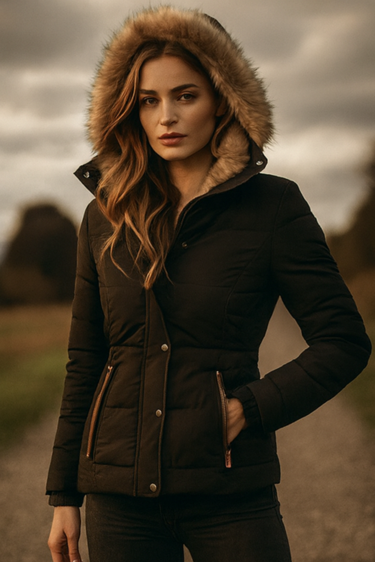 Annabeth | Hooded Puffer Jacket