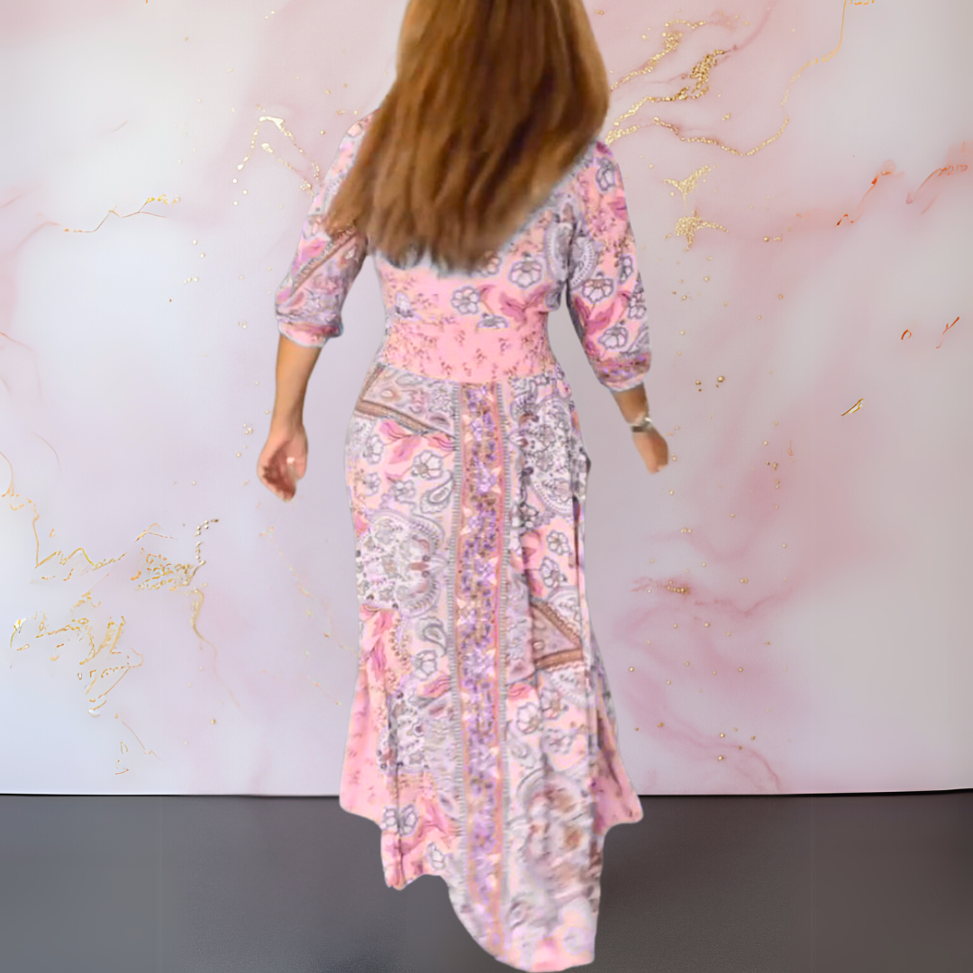 Vaida™ | Elegant V-Neck Summer Dress