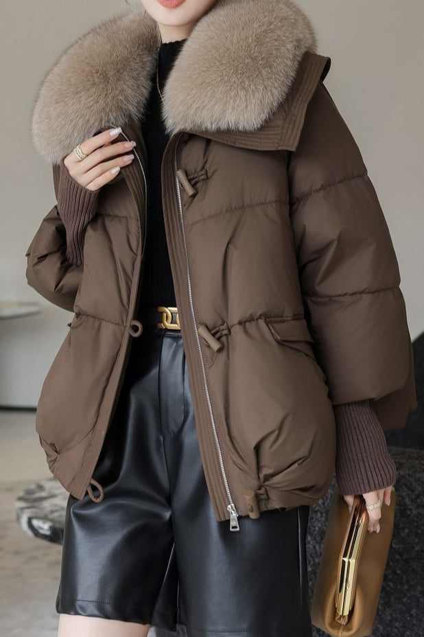 WW | Revers Cropped Puffer Jacket
