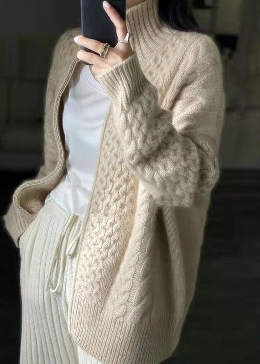 WW | Cardigan with high neckline